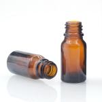 YUHUA 10ml Amber Glass Bottles 0.3 Oz Brown Essential Oil Bottle