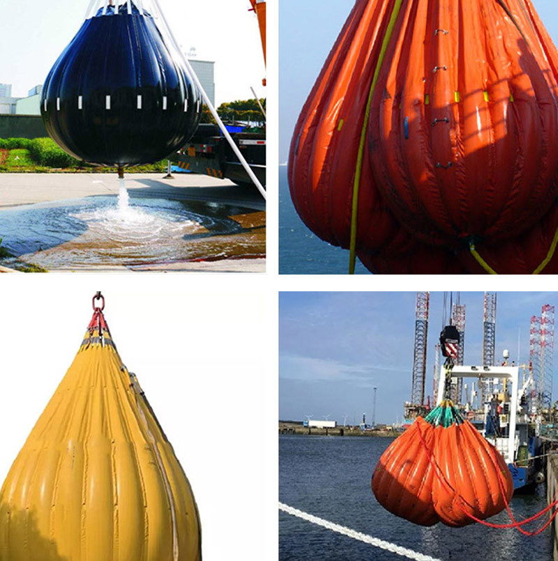 50t Load Testing Water Bags Weather Resistant Leak Proof Design Customizable Sizes