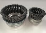 Surface Cleaning 5 Inch Heavy Duty Double Layer Cup Body Twist Knotted Cup Brush