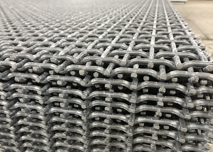 2mm - 90mm Aperture Quarry Screen Mesh Mine Screen Mesh Corrosion Protection