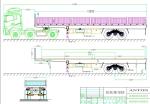 Direct Storehouse Semi-Trailer With Heavy Mechanical Suspension 13000X2500X2100M