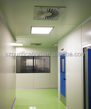 Cleanliness Modular Cleanroom Systems CE ISO Dust Free Modular Pharmacy Clean Rooms
