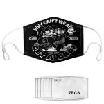 Adults Printed Reusable Cloth Mouth Mask