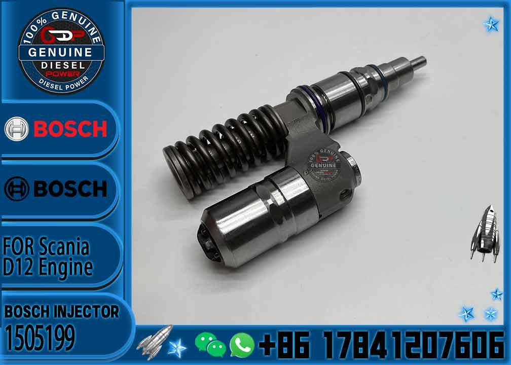 Diesel Parts Common Rail Diesel Fuel Injector 1505199 0414701035 5236543 1487472