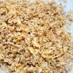 Healthy 30*30mm Crunchy Fried Onions For Steak