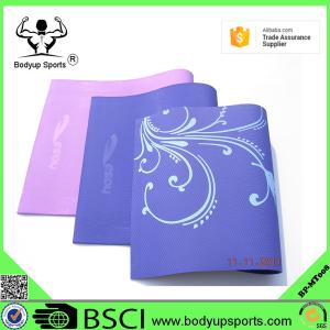 Quality custom eco friendly anti-slip TPE yoga mat manufacturer wholesale