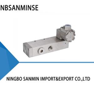 Quality SANMIN SUS316L Stainless Steel Pipe Type Explosion Proof Solenoid Valve 0.2-1.0Mpa 3.5W wholesale