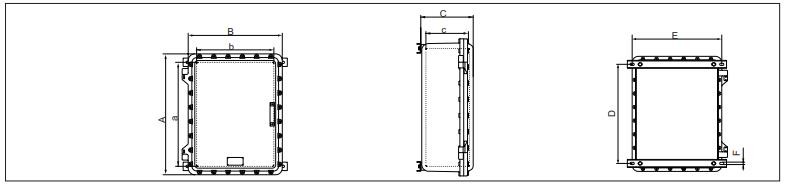 Class 1 Division 1 Explosion Proof Junction Box ABS