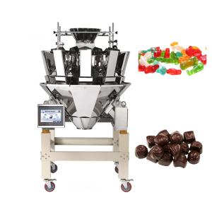 Quality Automatic 300g 500g 10 Head Weigher For Chips Snacks Candy wholesale