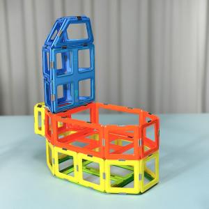 Quality Life Scene Shapes Closestool Magnetic Building Blocks Kit Promote Creativity For Kids wholesale