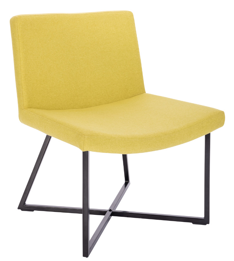Velvet Cover Modern Accent Chairs Accent Living Room Chairs With Lumbar Support And Black Steel Leg