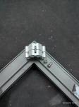 60 Series Aluminium Corner Joint For Casement Door Frame And Sash
