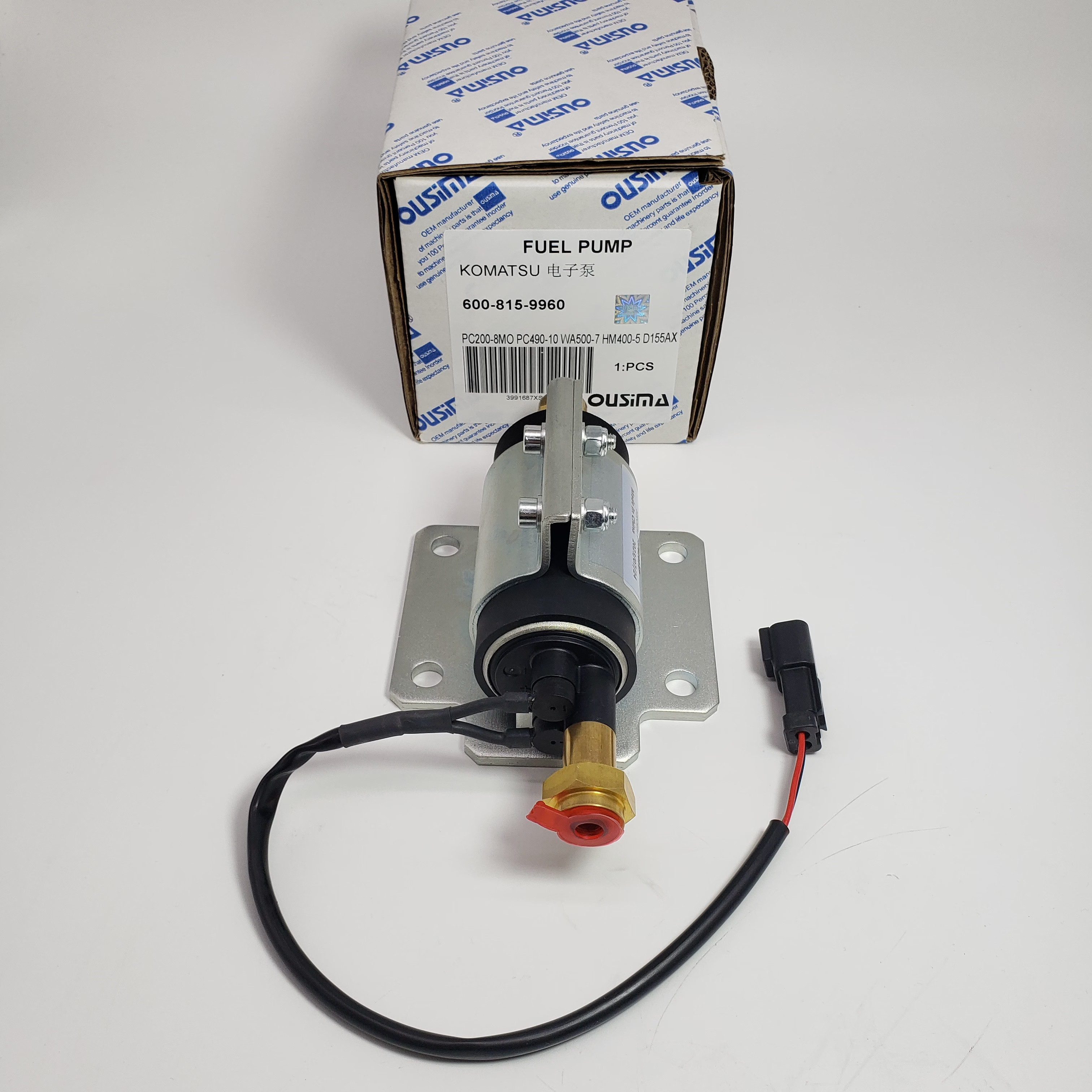 600-815-9960 Fuel Pump For KOMATSU PC200-8MO PC490 WA470-10 WA500 SAA6D125E SAA6D140E