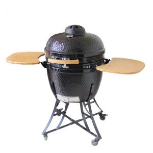 Quality Custom 24 Inch Kamado BBQ Grill Outdoor Ceramic Charcoal Cooker for Perfect Barbecuing wholesale