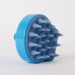 Blue Mini Head Massage Brush , Hair Scalp Massage Brush OEM / ODM Services