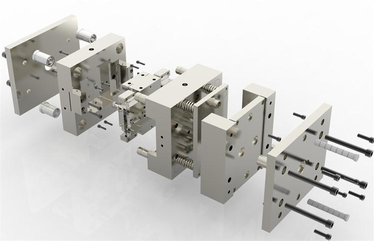 Auto Bumper Plastic Injection Molding With Sand Blasting Surface Treatment
