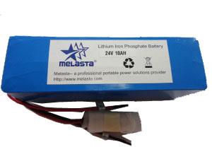 Quality 24V 10ah LiFePO4 Battery Pack LFP8072196-8S1P For E-Scooter wholesale