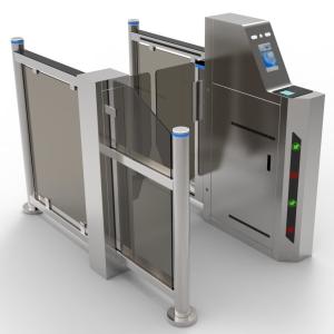 Quality Indoor Pedestrian Access Control turnstile gate 304 Stainless Steel wholesale