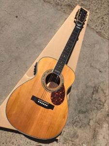 Quality Ebony Fretboard OM body Signature Acoustic Electric Guitar (OM-G) wholesale