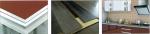 Anti Akali PVC Semi Skinning WPC Foam Board , Co - Extrusion Foaming Board