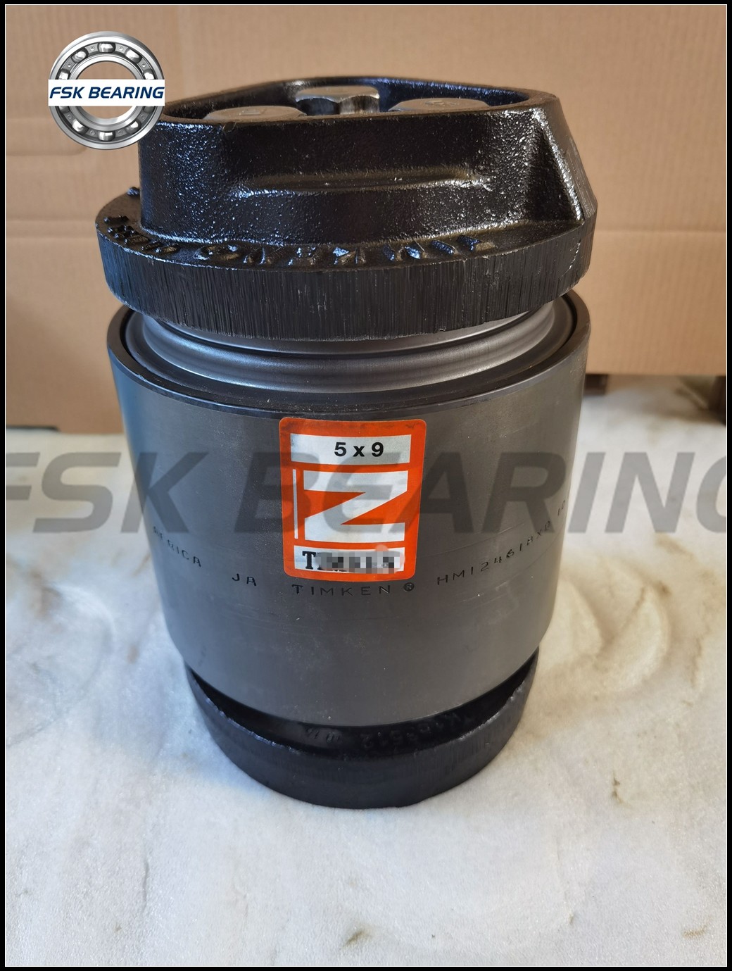 USA Market Class K 6 1/2×9 Railway Bearing Unit 157.15*249.873*160 mm Double Row Tapered Roller Bearing