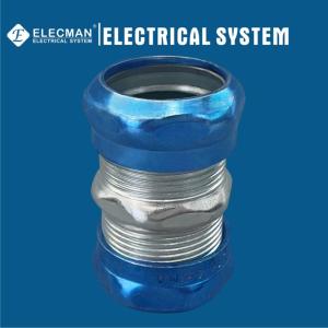 Quality 3 Inch Raintight EMT Coupling Compression Fittings Steel Material wholesale