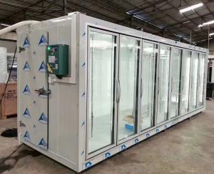 Quality Danfoss Compressor Cold Storage Room For Sea Food , Milk , Fruit , Vegetable wholesale