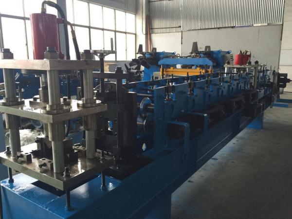 7.5kw Flatten System Rack Roll Forming Machine 14 Stations + One Stations Of