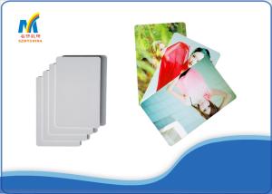 Quality CE Plastic White Inkjet Printable PVC Cards for Membership / Educational ID wholesale