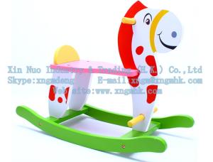 Quality Wooden rocking horse, wooden rocking horse, wooden children's toys, wooden toys wholesale