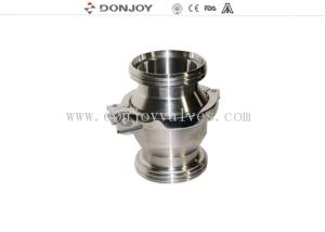 Quality Middle Clamp Hydraulic Check Valves With Thread Connection On 2 Ends For Drink Industry wholesale