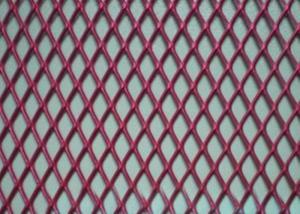 Quality Building Doors / Windows Decorative Expanded Metal , 0.3mm Aluminium Mesh Sheet wholesale
