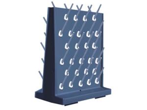 Quality Polystyrene CSPS Single Face Lab Drying Rack 400*130*550mm wholesale