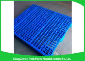 Quality Single Faced Plastic Euro Pallets Virgin HDPE Ventilated For Warehouse wholesale