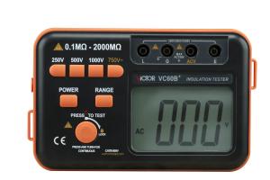 Quality LCD Display Digital Megohmmeter 1000v wholesale