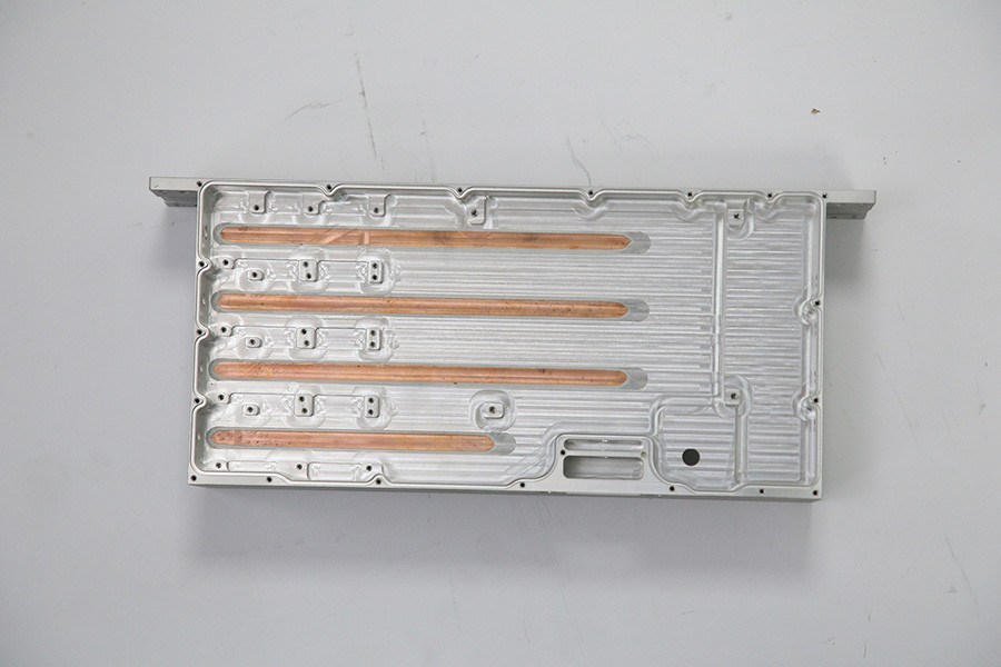 ISO9001 Water Cooled Liquid Heat Sink With Heat Pipe ODM Anti Corrosion