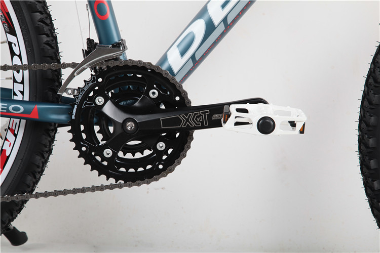 High grade hydraulic disc brake Shimano 24 speed 26 size aluminium alloy MTB with 24 hole spoke wheel