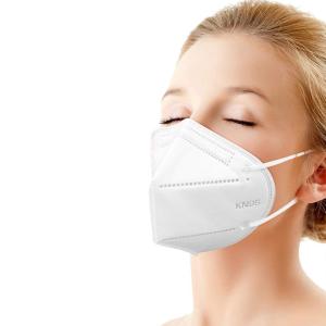 Quality Earloop KN90 Meltblown Nonwoven Fabric FFP2 White Face Mask wholesale