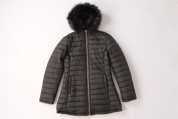 Ladies Revrsible Longline Coats Multicolor Keep Warm Casual And Fashion Black