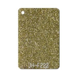 Quality Gold Glitter Acrylic Sheet 1050 mm × 1860mm For Hangbag wholesale