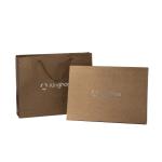 Recycled Paper Gift Boxes Shirt packaging box Brown aircraft box Printing logo