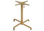 Stunning 4 Legs Dining Height Dia 2.36" Columns Metal Table Base
