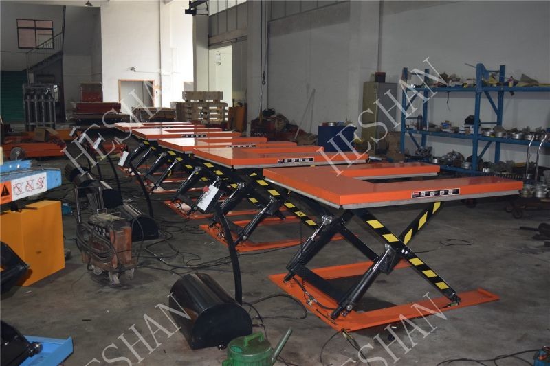 Workshop Hydraulic Material Lifts Electric Small Portable Scissor Lift