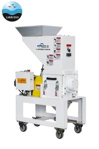 Quality Rotary Blade Plastic Crusher Machine Low Speed Soundproof Granulator 1.1KW wholesale