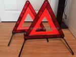 Abs Car Warning Triangle Reflective Road Safety Triangles