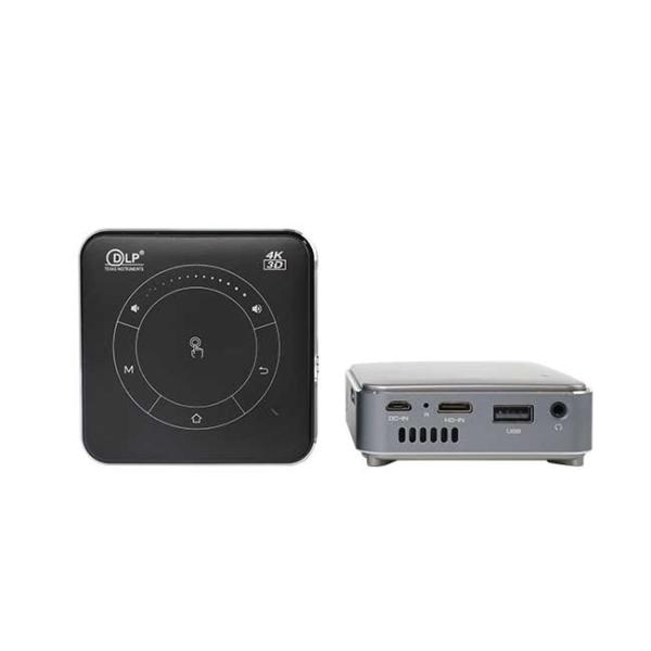 65 Lumens 4K Smart Home Theater DLP Projector 188g Multi Angel Keystone