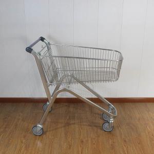 Quality Classical Style 90L Round Corner Promotional European Chair Grocery Shopping Trolley wholesale