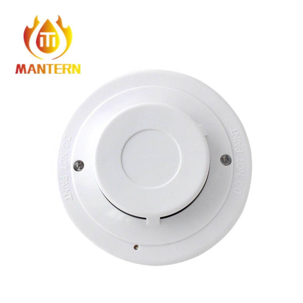 Wired Conventional Fire Alarm Heat Detector For Home Security System