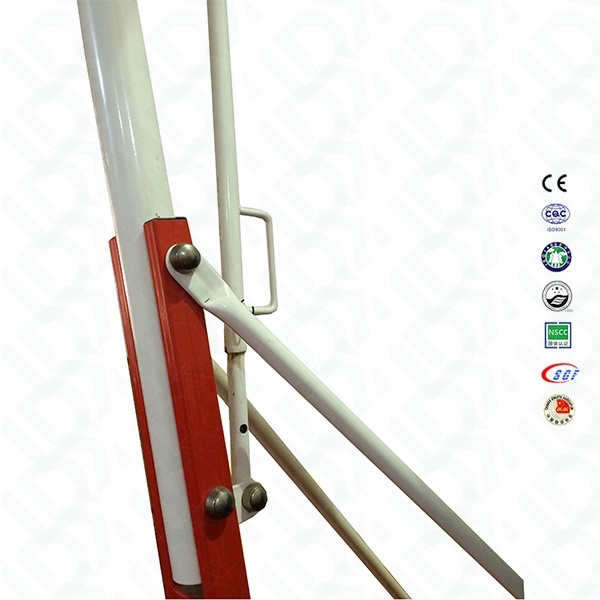 Red Basketball Hoop Mini Basketball Goal Movable Basketball Post For Kids Hot Sales