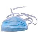 Disposable Tie On 3 Ply Surgical Face Mask